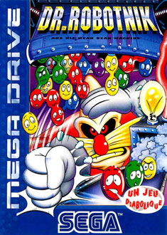 Carátula del juego Dr Robotnik's Mean Bean Machine (Genesis)