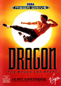 Carátula del juego Dragon - The Bruce Lee Story (Genesis)
