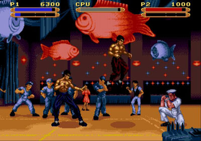Pantallazo del juego online Dragon - The Bruce Lee Story (Genesis)