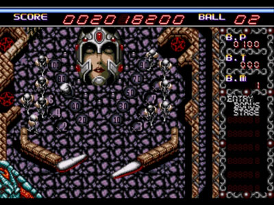 Pantallazo del juego online Dragon's Fury (Genesis)