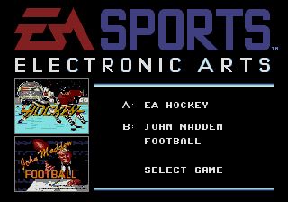 Pantallazo del juego online EA Sports Double Header (Genesis)