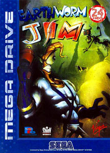 Carátula del juego Earthworm Jim (Genesis)