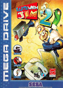 Carátula del juego Earthworm Jim 2