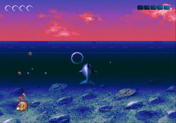 Pantallazo del juego online Ecco - The Tides of Time (Genesis)