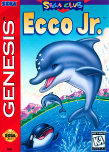Carátula del juego Ecco Jr (Genesis)