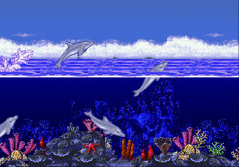 Pantallazo del juego online Ecco the Dolphin (Genesis)