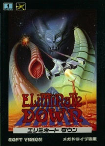 Carátula del juego Eliminate Down (Genesis)