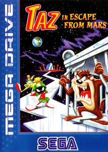 Carátula del juego Taz in Escape from Mars (Genesis)