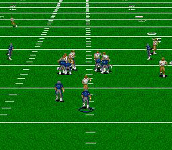 Pantallazo del juego online ESPN Sunday Night NFL (Genesis)