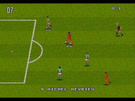 Pantallazo del juego online European Club Soccer (Genesis)