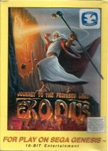Carátula del juego Exodus - Journey to the Promised Land (Genesis)