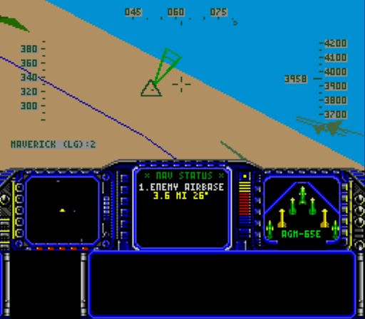 Pantallazo del juego online F-117 Night Storm (Genesis)