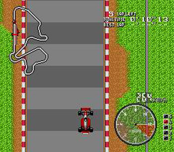Pantallazo del juego online F1 Grand Prix (Genesis)