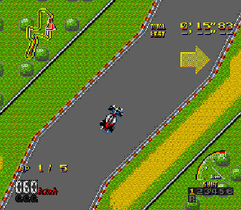 Pantallazo del juego online F-1 Super License (Genesis)