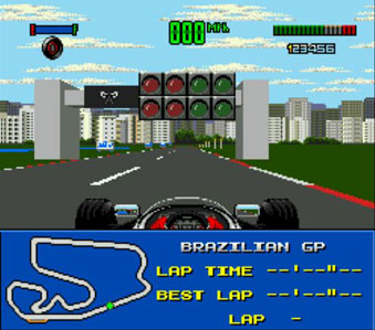 Pantallazo del juego online F1 World Championship Edition (Genesis)