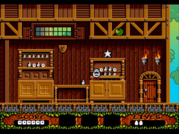 Pantallazo del juego online Fantastic Dizzy (Genesis)