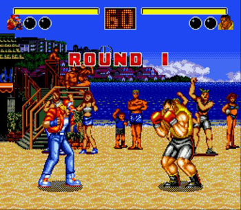 Pantallazo del juego online Fatal Fury (Genesis)
