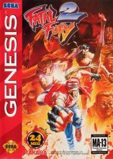 Carátula del juego Fatal Fury 2 (Genesis)