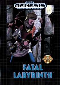 Carátula del juego Fatal Labyrinth (Genesis)