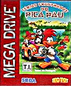Carátula del juego Ferias Frustradas do Pica Pau (Genesis)
