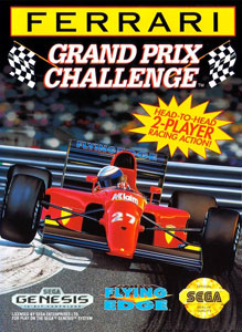 Carátula del juego Ferrari Grand Prix Challenge (Genesis)