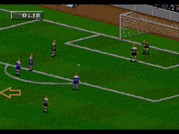 Pantallazo del juego online FIFA Road to World Cup 98 (Genesis)
