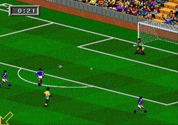 Pantallazo del juego online FIFA Soccer 95 (Genesis)