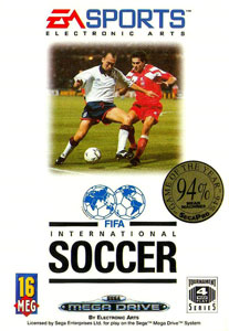 Carátula del juego FIFA International Soccer (Genesis)