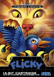 Carátula del juego Flicky (Genesis)