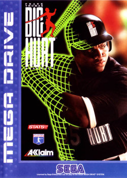 Carátula del juego Frank Thomas Big Hurt Baseball (Genesis)