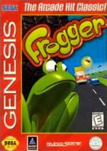 Carátula del juego Frogger (Genesis)