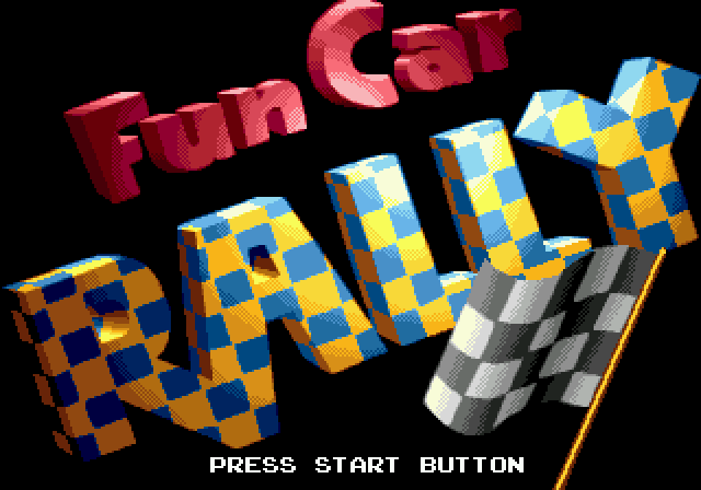 Carátula del juego Fun Car Rally (Genesis)
