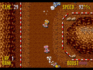 Pantallazo del juego online Fun Car Rally (Genesis)