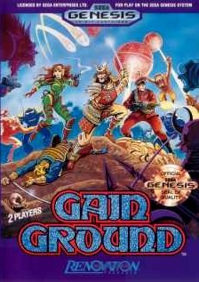 Carátula del juego Gain Ground (Genesis)