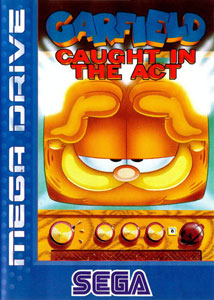 Carátula del juego Garfield - Caught in the Act (Genesis)