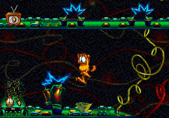 Pantallazo del juego online Garfield - Caught in the Act (Genesis)