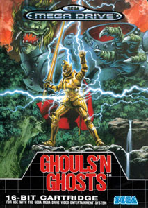 Carátula del juego Ghouls 'n Ghosts (Genesis)