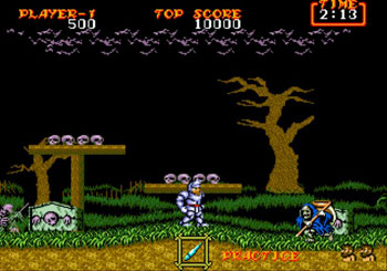 Pantallazo del juego online Ghouls 'n Ghosts (Genesis)