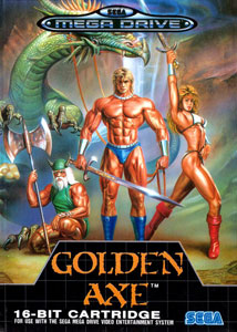Carátula del juego Golden Axe (Genesis)