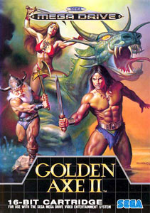 Carátula del juego Golden Axe II (Genesis)