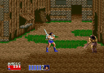 Pantallazo del juego online Golden Axe II (Genesis)