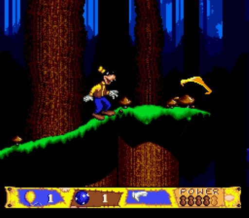 Pantallazo del juego online Goofy's Hysterical History Tour (Genesis)