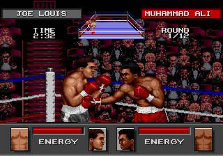 Pantallazo del juego online Greatest Heavyweights (Genesis)