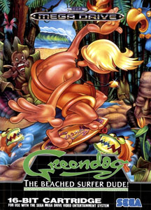 Carátula del juego Greendog The Beached Surfer Dude (Genesis)