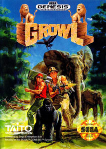 Carátula del juego Growl (Genesis)