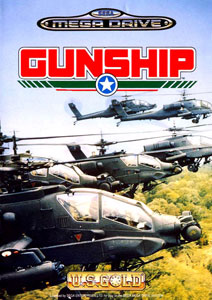 Carátula del juego Gunship (Genesis)
