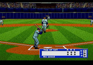 Pantallazo del juego online Hardball '95 (Genesis)