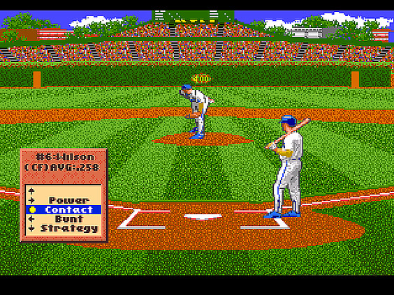 Pantallazo del juego online HardBall '94 (Genesis)