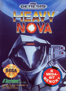 Carátula del juego Heavy Nova (Genesis)