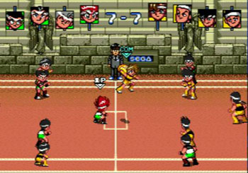 Pantallazo del juego online Honoo no Doukyuuji Dodge Danpei (Genesis)